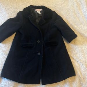 Janie and Jack 6-12 month black coat.